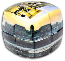 Verdes Innovation S. A. 2x2 versenykocka-lekerekített forma, Hungary minta (matrica nélküli) (00-0272) - reflexshop