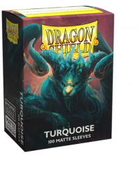 Dragon Shield Matte Turquesa Atebeck 100 db kártyavédő (DS-M11055)