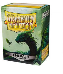 Dragon Shield Matte Verde Esmeralda 100 db kártyavédő (DS-MAT-EME)