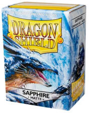 Dragon Shield Sapphire Matte Color Azul 100 db kártyavédő (DS-MAT-SAPP)