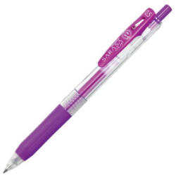 Zebra Zseléstoll, 0, 33 mm, nyomógombos, 'Sarasa Clip', lila (TZ35138) (TZ35138)