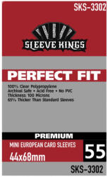  Sleeve Kings kártyavédő kártyajátékokhoz (55 db-os csomag) 44 x 68 mm (SKS-3302)