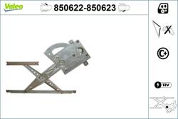 VALEO Mecanism actionare geam VALEO 850622 (850622) - centralcar