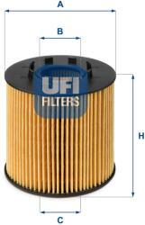 UFI Filtru ulei UFI 25.033. 00 (25.033.00) - centralcar