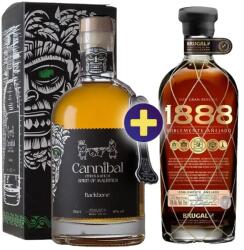 Brugal 1888 Gran Reserva 0, 7l 40% + Cannibal Backbone - Citrus & Rhum 0, 7l 40% GB szett