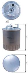 MAHLE Filtru De Ulei Mb A-clasă Vaneo (kl 100/1)