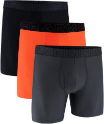 Under Armour Perf Tech Mesh 6in 3Pack Red Férfiboxeralsó 3XL