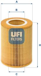 UFI Filtru ulei UFI 25.004. 00 (25.004.00) - centralcar