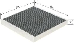 Bosch Filtru, aer habitaclu BOSCH 1 987 432 499 (1 987 432 499) - centralcar