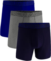 Under Armour Perf Tech Mesh Solid 6in 3Pack Navy Férfiboxeralsó L