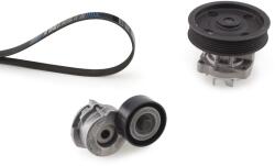 GATES Pompa apa + Set curea transmisie cu caneluri GATES KP26PK1183 (KP26PK1183) - centralcar