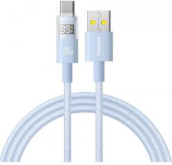 Baseus Cablu Date si Incarcare USB-A - USB-C Baseus Display 2 P10382701311-01, 100W, 2m, Albastru