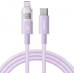 Baseus Cablu Date si Incarcare USB-C - USB-C Baseus Display 2 P10382702511-00, 100W, 1m, Mov
