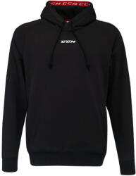 CCM Team Fleece Pullover Hoodie Black Gyerek-melegítőfelső XS