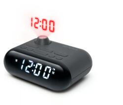 Muse M-179 P Clock Radio With Projection, Black (M-179 P)