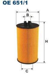FILTRON Filtru ulei FILTRON OE 651/1 (OE 651/1) - centralcar