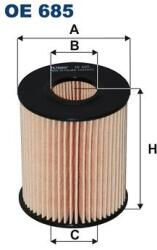 FILTRON Filtru ulei FILTRON OE 685 (OE 685) - centralcar