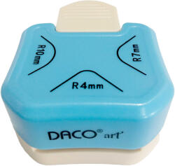 Daco Perforator Hobby 3 in 1 pentru rotunjirea colturilor hartiei, DACO PFC026/1 (PFC026/1)