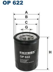 FILTRON Filtru ulei FILTRON OP 622 (OP 622) - centralcar