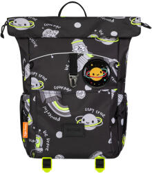 Tiger Family Rucsac Tiger Family Kanga Roll, 38 x 27 x 15 cm, Motiv neon space (TGKR-005A)