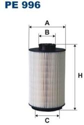 FILTRON filtru combustibil FILTRON PE 996 (PE 996) - centralcar