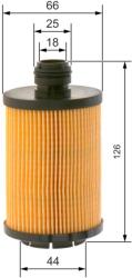 Bosch Filtru ulei BOSCH F 026 407 258 (F 026 407 258) - centralcar