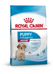 Royal Canin Medium Puppy - közepes testű kölyök kutya száraz táp 15 kg (121479)