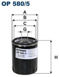 FILTRON Filtru ulei FILTRON OP 580/5 (OP 580/5) - centralcar