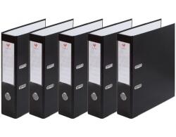 EXTE Biblioraft A4, 75 mm, plastifiat, negru, 20 buc/set EXTE PCKEXTE803 (PCKEXTE803)