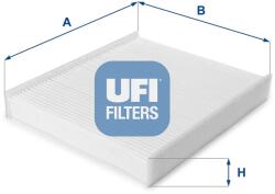 UFI Filtru, aer habitaclu UFI 53.190. 00 (53.190.00) - centralcar