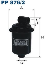 FILTRON filtru combustibil FILTRON PP 876/2 (PP 876/2) - centralcar