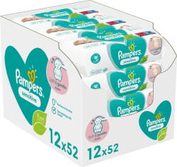 Pampers 6337872, 12 pachete x 52, 624 buc (6337872) - vexio