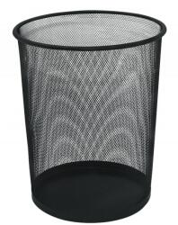 Q-CONNECT Cos metalic Mesh, pentru hartii, 19 litri, Q-Connect - negru (KF00871) - 24mag Cos de gunoi