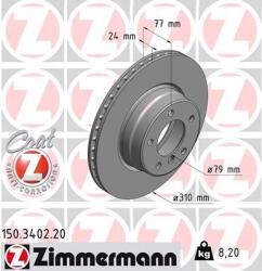 ZIMMERMANN Disc frana ZIMMERMANN 150.3402. 20 (150.3402.20) - centralcar