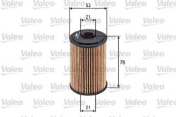 VALEO Filtru ulei VALEO 586544 (586544) - centralcar