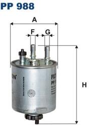 FILTRON filtru combustibil FILTRON PP 988 (PP 988) - centralcar