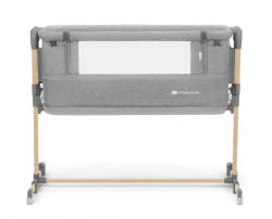 KinderKraft babaöböl Neste Grow 2in1 világosszürke-melange fa hatású - pepita