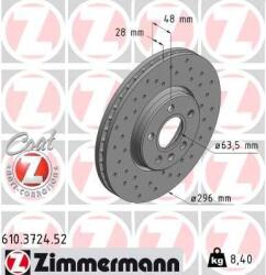 ZIMMERMANN Disc frana ZIMMERMANN 610.3724. 52 (610.3724.52)