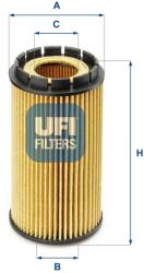 UFI Filtru ulei UFI 25.053. 00 (25.053.00) - centralcar