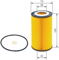 Bosch Filtru ulei BOSCH F 026 407 007 (F 026 407 007) - centralcar