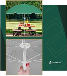 SPRINGOS Napernyő tárolótáskával 1, 6m - Zöld (BU0025)