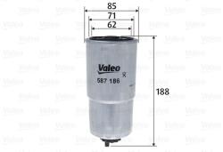 VALEO filtru combustibil VALEO 587186 (587186) - centralcar