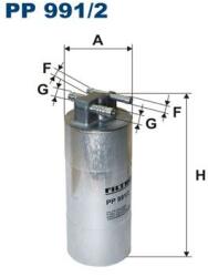FILTRON filtru combustibil FILTRON PP 991/2 (PP 991/2) - centralcar