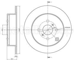 METELLI Disc frana METELLI 23-0636 (23-0636) - centralcar