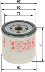 Bosch Filtru ulei BOSCH 0 451 103 252 (0 451 103 252) - centralcar