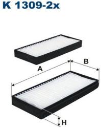 FILTRON Filtru, aer habitaclu FILTRON K 1309-2x (K 1309-2x) - centralcar