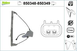 VALEO Mecanism actionare geam VALEO 850348 (850348) - centralcar