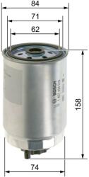 Bosch filtru combustibil BOSCH 1 457 434 510 (1 457 434 510) - centralcar