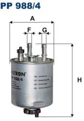FILTRON filtru combustibil FILTRON PP 988/4 (PP 988/4) - centralcar
