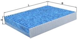 MAHLE Filtru De Cabină Cu Carbune Activ Caremetix (lao 686)